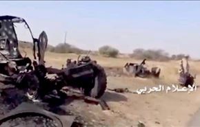 تلفات سنگین نیروها و مزدوران سعودی در یمن + فیلم