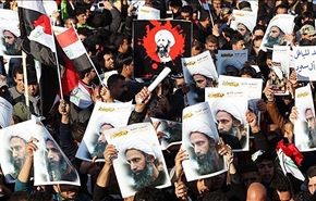 احتجاجات بالعراق وسوريا والبحرين منددة باعدام الشيخ النمر