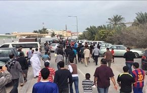 تظاهرات بحرینی ها در اعتراض به اعدام شیخ نمر
