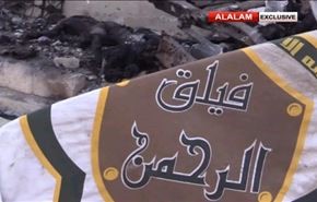 تصاویر دیده نشده از مقر تروریستها در غوطه شرقی