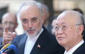 صالحي وامانو : التعاون بين ايران والوكالة دخل مرحلة جديدة