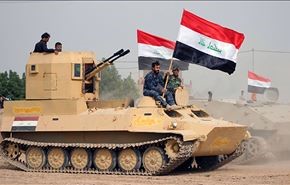 القوات العراقية تدمر معاقل المسلحين في جزيرة سامراء
