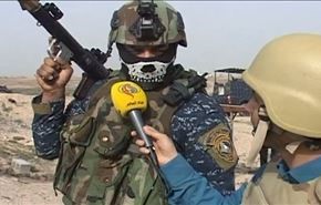 صحنه‌هایی از خط مقدم نبرد با داعش در صلاح الدین