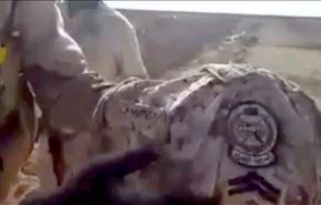 لباس گارد ملی سعودی در مقر داعشیها ! + فیلم