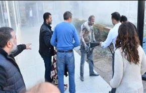 فيديو/تركي يحرق نفسه على طريقة البوعزيزي .. احتجاجا