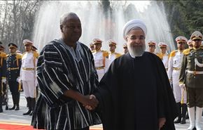 روحاني: نولي أهمية خاصة للعلاقات مع افريقيا خاصة غانا