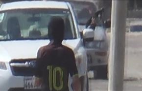 بالفيديو؛ مسلحون ملثمون بسيارات مدنية لقمع تظاهرات البحرين