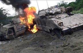 فيديو؛ جنود العدوان في اليمن، إما الهروب او كعصف مأكول