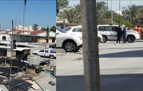 بالصور.. الأمن البحريني يحطم مضائف حسينية بالبلاد القديم
