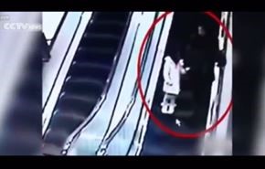 شاهد ماذا فعلت عربة تسوق 