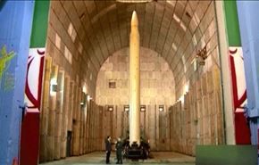 صواريخ باليستية من تحت الارض الايرانية+فيديو