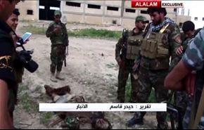 فيديو خاص: هروب الدواعش الاجانب من الانبار الى الموصل