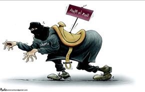 داعش برای فروش یا اجاره - کاریکاتور