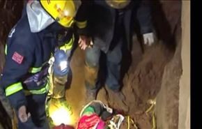 شاهد نهاية مأساوية لطفل+فيديو