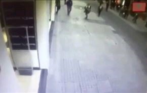 فیلم؛ لحظۀ انفجار انتحاری در مرکز استانبول