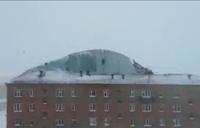 لن تصدق ماستراه.. سقف طائر في سيبيريا!