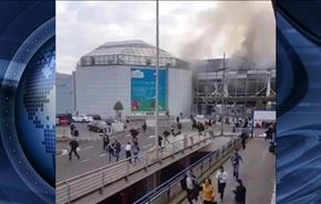 انفجار در فرودگاه بروکسل +ویدیو