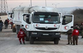 حميميم: جبهة النصرة تسطو على المساعدات الإنسانية بالغوطة الشرقية