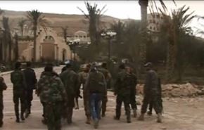 الجيش يفصل بلدة القريتين عن تدمر ويقطع خطوط امداد المسلحين