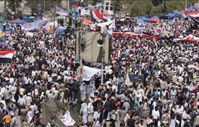 تظاهرات میلیونی یمنیها درسالروز حملات عربستان