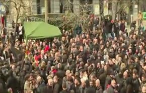 فيديو.. فض تظاهرات اليمين المتطرف ببروكسل