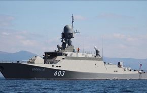 فرقاطة صواريخ تلتحق بأسطول سفن روسيا بالمتوسط