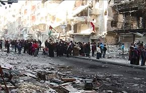 مخيم اليرموك بدمشق على صفيح ساخن في ظل تمدد 