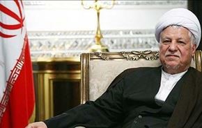 رفسنجاني یدعو للاعتماد علی الشعب والتعامل مع الاسرة الدولیة