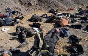 اجساد باقیمانده از داعشیها در قلمون +ویدیو