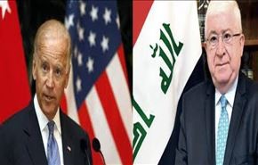 بایدن با رئیس جمهوری عراق دیدار نکرد