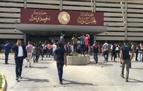ورود تظاهرکنندگان عراقی به ساختمان نخست وزیری