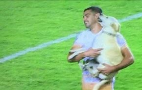 فيديو.. كلب “ظريف” يقتحم الملعب فى مباراة بكأس ليبرتادوريس
