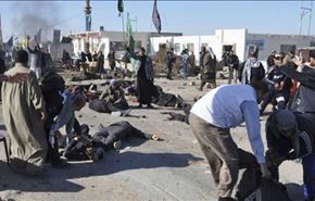 شهداء وجرحى بتفجير ارهابي استهدف زوار الامام الكاظم (ع) في بغداد