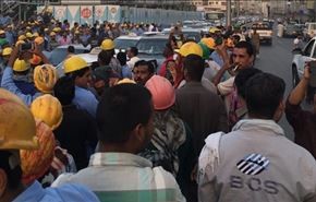 گسترش اعتصابات کارگری در عربستان
