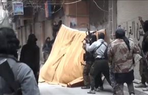 اشتباكات عنيفة بين 