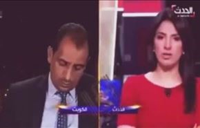 بالفيديو: الضيف نائم على الهواء والمذيعة تسأل دون جدوى!!