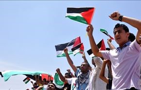 الاف الفلسطينيين يشاركون مسيرة العودة في النقب