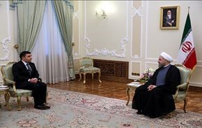 روحاني يدعو لحل مشاکل المنطقة عبر الشراکة والتعاون بین الدول