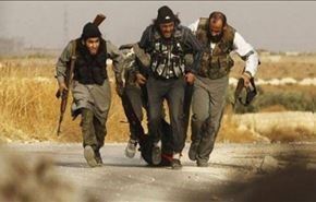 فيديو: انهيار وفرار جماعي لمسلحي داعش في الانبار!!