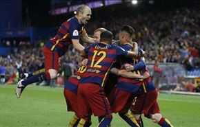 كأس اسبانيا: برشلونة يتوج بلقبه الثامن والعشرين