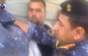 تصاویر لحظه دستگیری عامل انتحاری در کاظمیه عراق