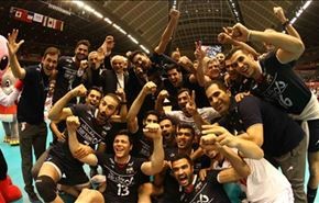المنتخب الوطني الايراني للكرة الطائرة يتأهل لاولمبياد البرازيل