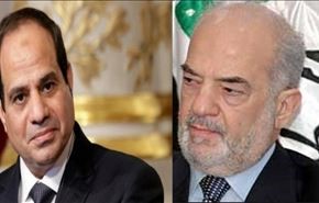 مذاکرات وزیرخارجه عراق با رئیس جمهوری مصر