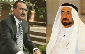 بالفيديو..حاكم الشارقة يفجر مفاجأة.. علي عبدالله صالح 