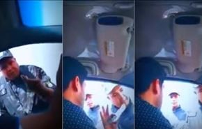 شاهد.. فيديو لشرطي تونسي يطلب رشوة من سائق يثير ضجة