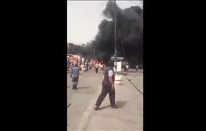 نخستین ویدیو از انفجار در بغداد