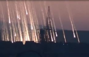 بالفيديو: هكذا بدى ليل شمال حلب بعد دك الجيش مقرات المسلحين!