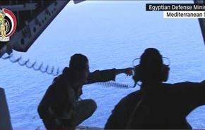 انتشال الصندوق الأسود الثاني للطائرة المصرية المكنوبة