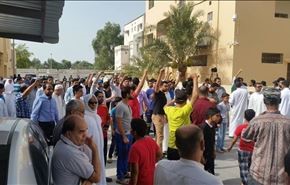 بالفيديو.. اعتصام امام منزل الشيخ قاسم في الدراز بعد تجريده من الجنسية