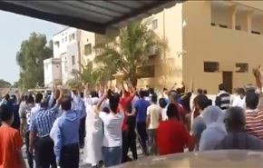 حمله نیروهای امنیتی به مردم معترض بحرین
